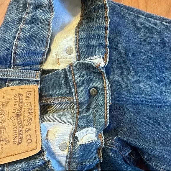 VINTAGE Levi‘s ORANGE TAB Denim Jeans - Picture 4 of 10